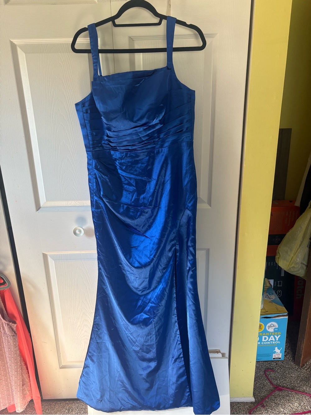 Elegant Royal Blue Evening Dress - Sleeveless Formal Gown